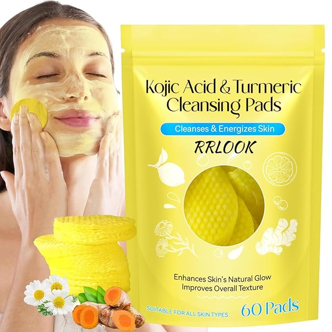 Kojic Acid Turmeric Cleansing Pads