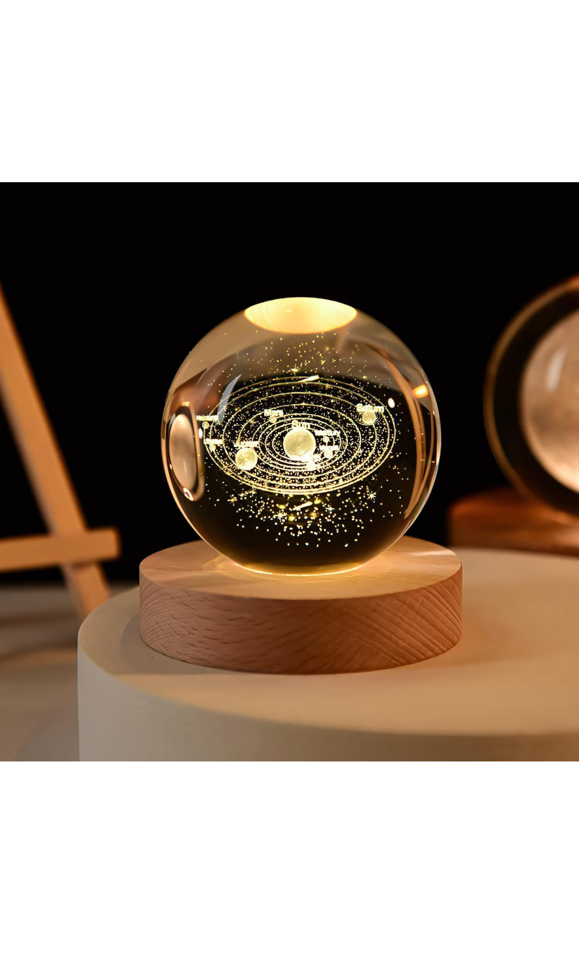 3d crystal table lamp