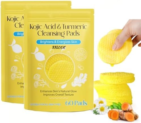 Kojic Acid Turmeric Cleansing Pads