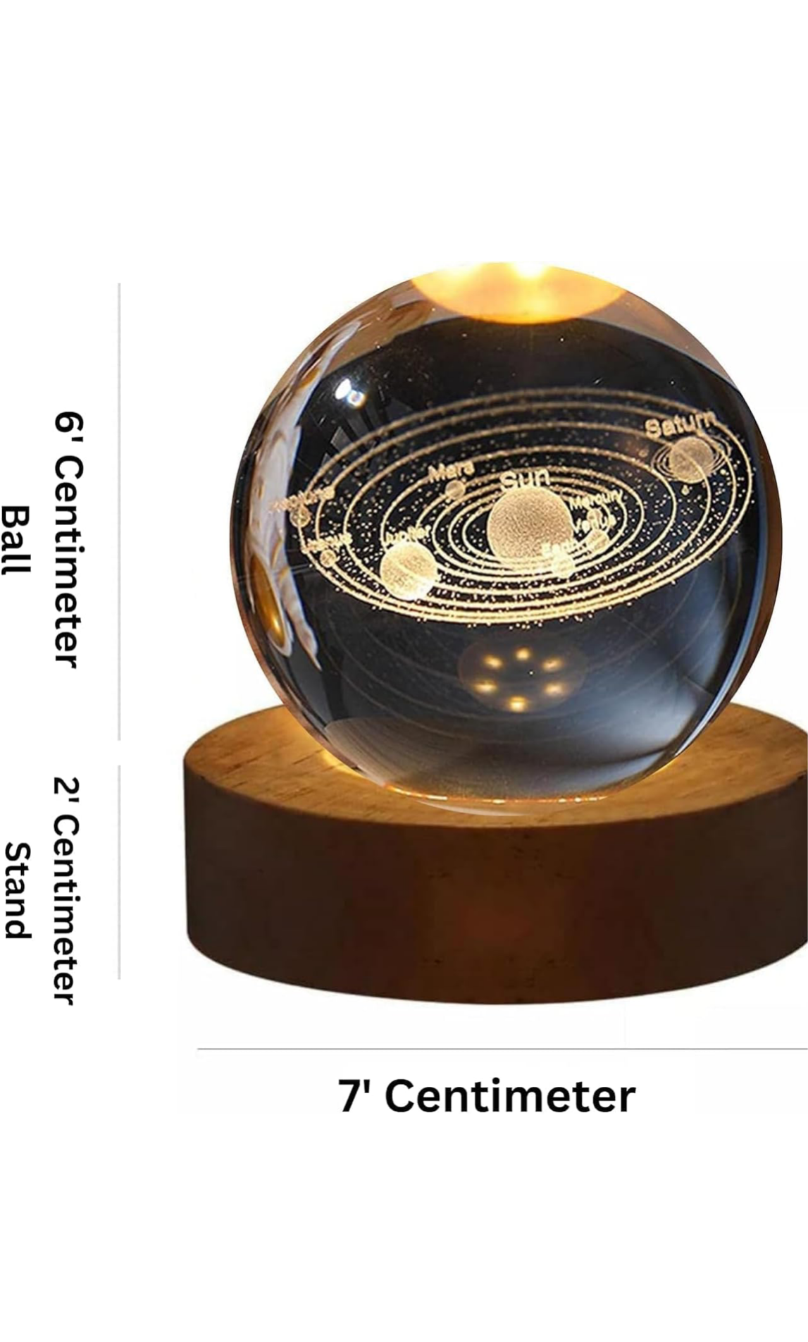 3d crystal table lamp