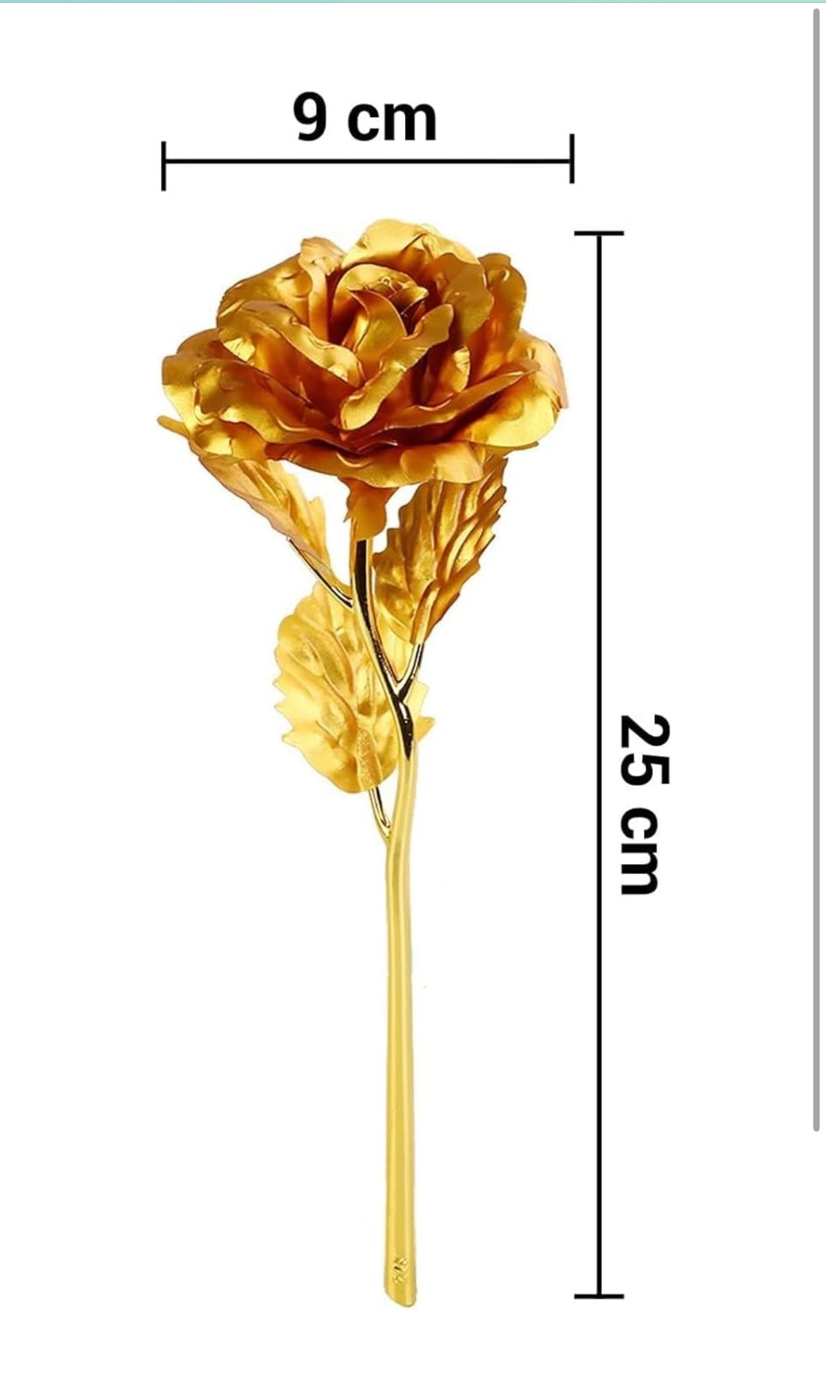 (Special 24K Gold Plated Rose, Scented Rose Flowers with Teddy Gift Box Combo)